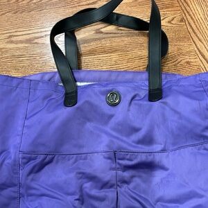 Lululemon Large Purple Tote